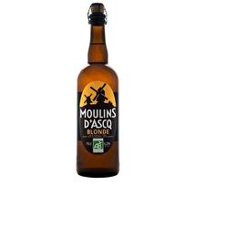 MOULINS D'ASCQ Bière blonde BIO 6.2%