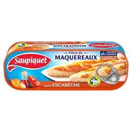 SAUPIQUET Filets maquereaux sauce escabèche