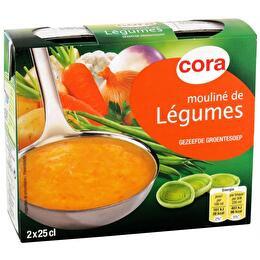 CORA Mouline légumes varié 2x25cl