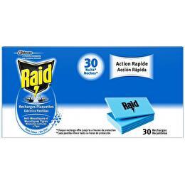 RAID Recharges électriques plaquettes x 30