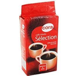 CORA Café moulu sélection généreux & corsé