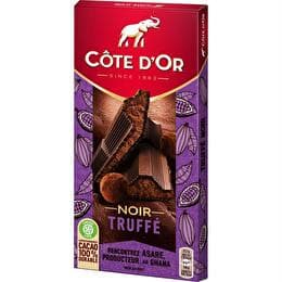 CÔTE D'OR Chocolat noir truffé