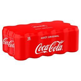 COCA-COLA Soda à base de cola goût original