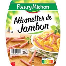 FLEURY MICHON Allumettes de jambon 2 barquettes