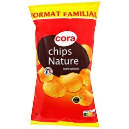 CORA Chips nature lisse