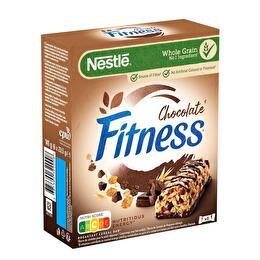 NESTLÉ Fitness - Barres de céréales au chocolat x6