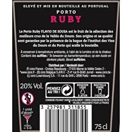 FLAVIO DE SOUSA Porto Ruby 20%