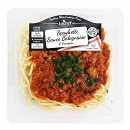 LECHEF Spaghetti Sauce bolognaise et parmesan   300 g