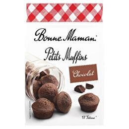 BONNE MAMAN Petits muffins chocolat x17