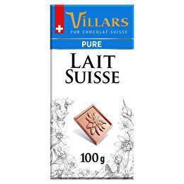 VILLARS Chocolat au lait suisse