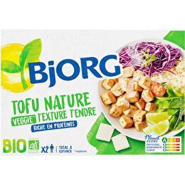 BJORG Tofu nature veggie bio 2 x 200g Bjorg