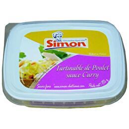 SIMON Tartinable de poulet sauce curry