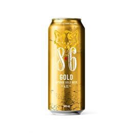 8.6 Bière blonde gold boîte 6.5%