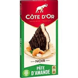 CÔTE D'OR Chocolat noir pâte d'amande