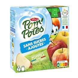 MATERNE Pom'potes- Compote pomme nature 4x90g