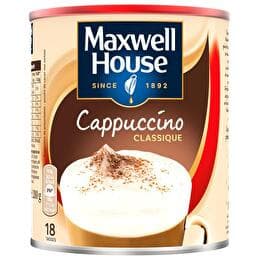 MAXWELL HOUSE Capuccino mousse onctueuse & généreuse