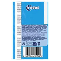 FREEDENT Chewing-gum menthe givrée 5 x 10 dragées