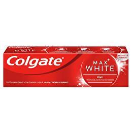 COLGATE Dentifrice maxwhite one