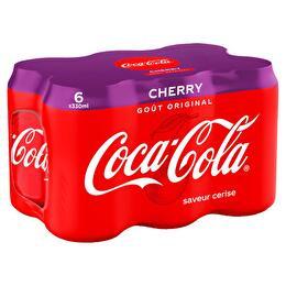 COCA-COLA Cherry - Soda à base de cola saveur cerise