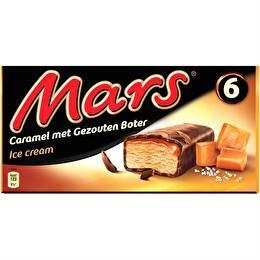 MARS Barre glacée beurre salé x6