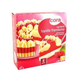 FORMAT CORA Vacherin vanille framboise 1200ml Cora