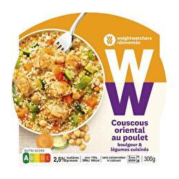 WEIGHT WATCHERS Couscous oriental poulet légumes et boulgour