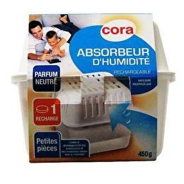 CORA Absorbeur d'humidité rechargeable + 1 recharge