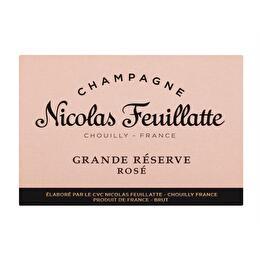 NICOLAS FEUILLATTE Champagne Grande réserve rosé 12%