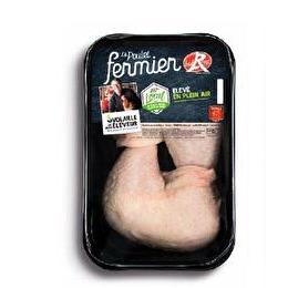 VOLAILLE DE MON ÉLEVEUR Cuisse de poulet fermier Label Rouge x 2