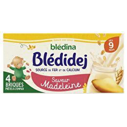 BLÉDINA Blédidéj - Céréales lactées saveur madeleine dès 9 mois