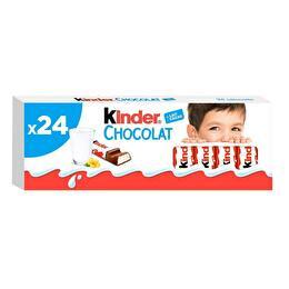 KINDER Chocolat 24 bâtonnets