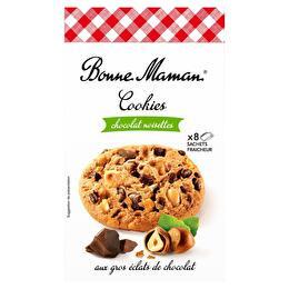 BONNE MAMAN Cookies noisettes aux éclats de chocolat