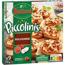PICCOLINIS BUITONI Mini pizza bolognese x9