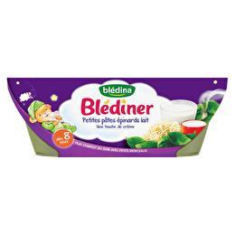 BLÉDINA Blédiner - Petites pâtes épinards lait dès 8 mois