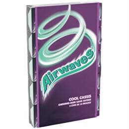 AIRWAVES Chewing-gum cassis x5