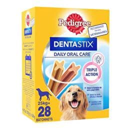 DENTASTIX PEDIGREE Dentastix biscuit pour grand chien x 28