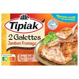 TIPIAK Galettes jambon fromage