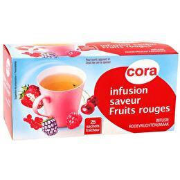 CORA Infusion fruits rouges x25