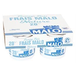 FRAIS MALO Fromage frais nature 20 % mg