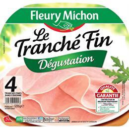 FLEURY MICHON Fines Jambon Dégustation conservation sans nitrite 4 tranches
