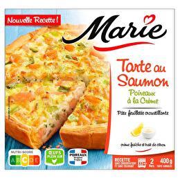 MARIE Tarte saumon poireaux