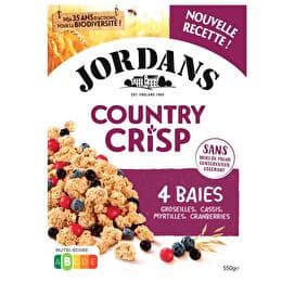 JORDANS Céréales country crisp 3 baies