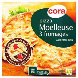 CORA Pizza moelleuse 3 fromages