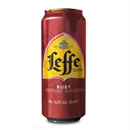 LEFFE Bière rouge boîte Ruby 5%