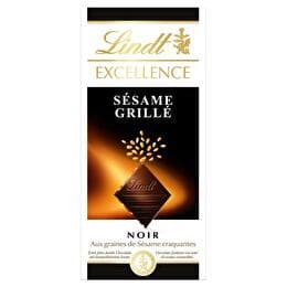 EXCELLENCE LINDT Chocolat noir sésame grillé