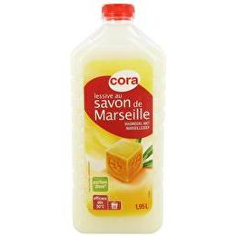 CORA Lessive savon de Marseille 26 lavages