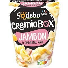 CREMIO BOX SODEBO Jambon avec emmental