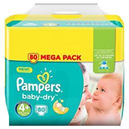 PAMPERS Couches T4+ 9-20kg pack