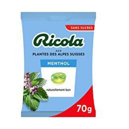 RICOLA Menthol sans sucres