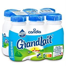 CANDIA GrandLait 1/2 écrémé UHT